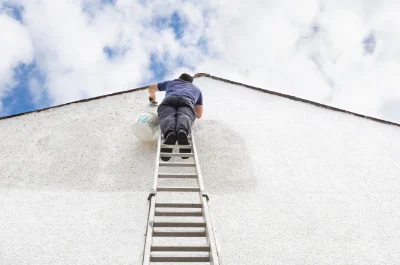Peinture extérieure à Oudeuil — façades et ravalement